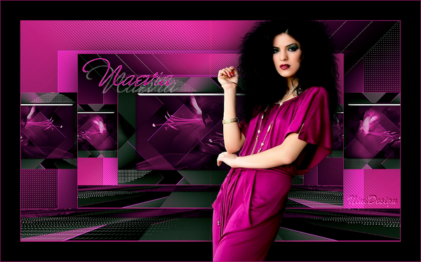 Ma jolie créa NAEVIA du tuto de WDD